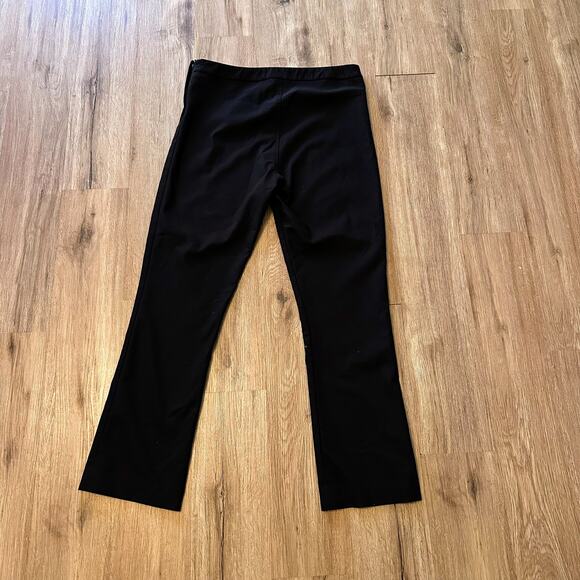 MM Lafleur Women's Size 16 Black Powerstretch The Foster Pants Straight-Leg Work - Picture 3 of 11